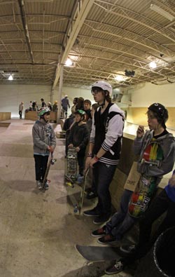 Eddie's late night skate jam for paul 2 at modern skate park in royal oak michigan